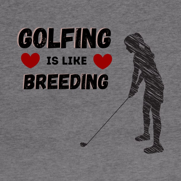 Golfing Girl Hobbies by NICHE&NICHE